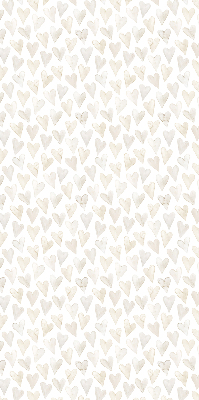 Store intérieur Coeurs beiges