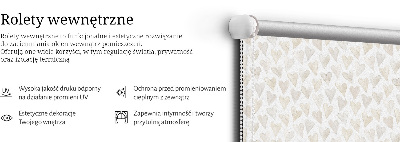 Store intérieur Coeurs beiges