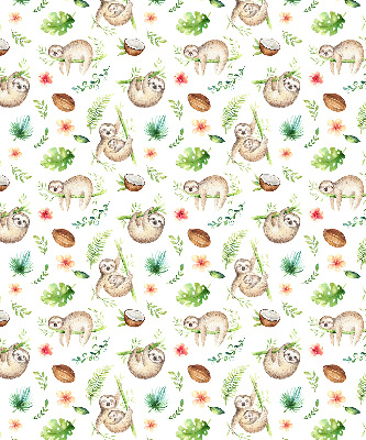 Store intérieur Les paresseux et les plantes