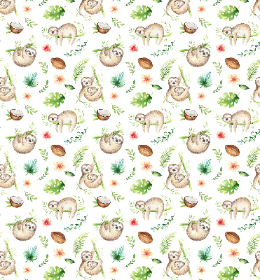 Store intérieur Les paresseux et les plantes