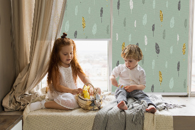 Store enrouleur Arbres colorés