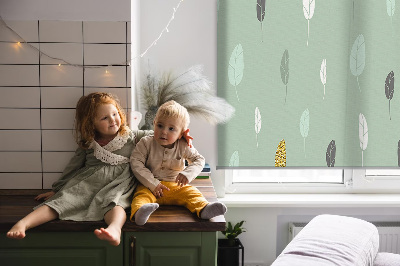 Store enrouleur Arbres colorés