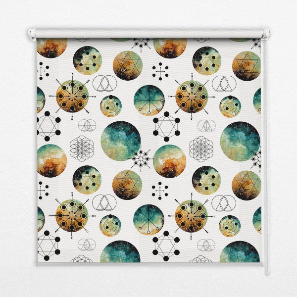 Store enrouleur Cercles colorés