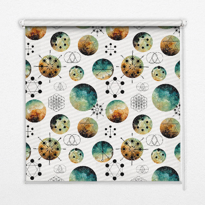 Store enrouleur Cercles colorés