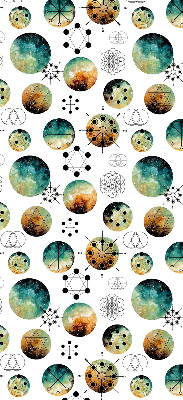 Store enrouleur Cercles colorés