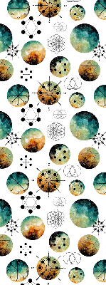 Store enrouleur Cercles colorés