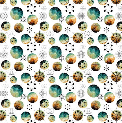 Store enrouleur Cercles colorés