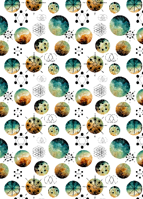 Store enrouleur Cercles colorés