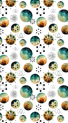 Store enrouleur Cercles colorés