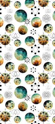 Store enrouleur Cercles colorés