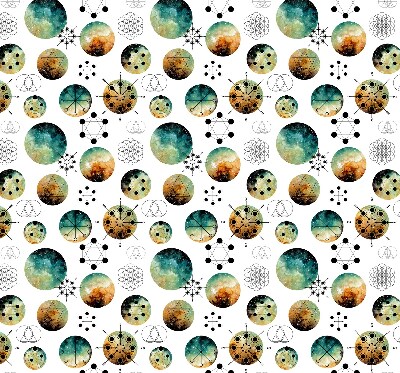 Store enrouleur Cercles colorés