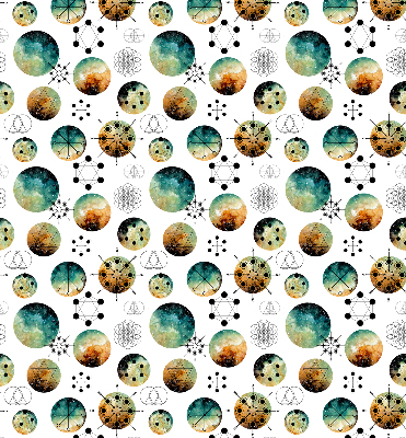 Store enrouleur Cercles colorés