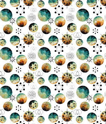 Store enrouleur Cercles colorés