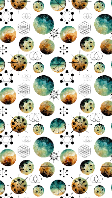 Store enrouleur Cercles colorés