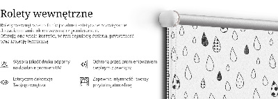 Store intérieur Gouttes