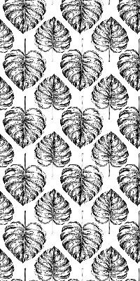 Store enrouleur Feuilles grises