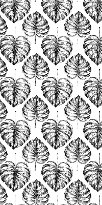 Store enrouleur Feuilles grises