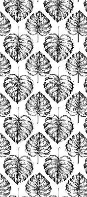 Store enrouleur Feuilles grises