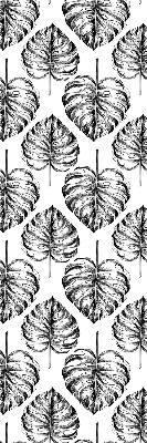 Store enrouleur Feuilles grises