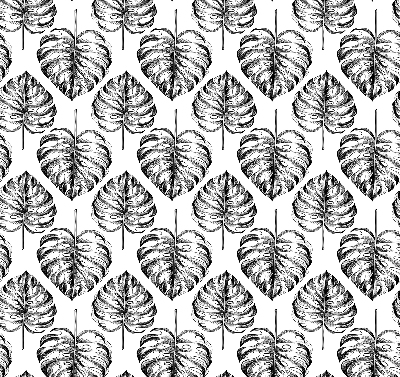 Store enrouleur Feuilles grises