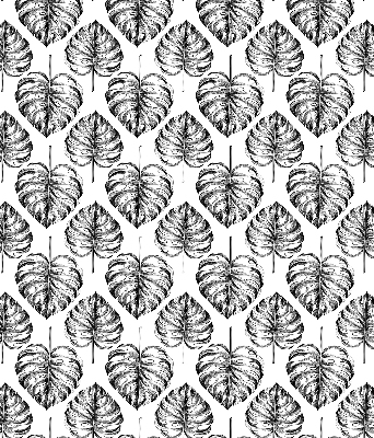 Store enrouleur Feuilles grises