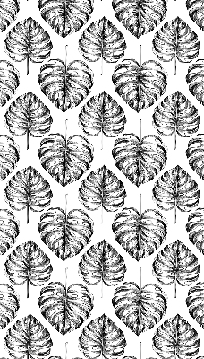 Store enrouleur Feuilles grises