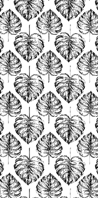 Store enrouleur Feuilles grises