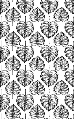 Store enrouleur Feuilles grises