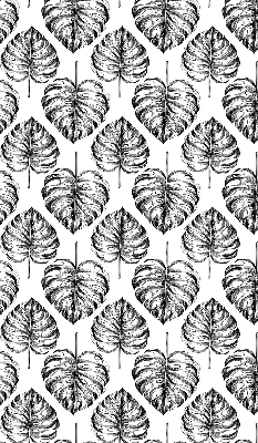 Store enrouleur Feuilles grises