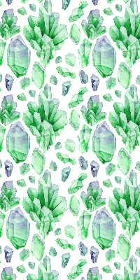 Store intérieur Cristaux verts