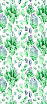 Store intérieur Cristaux verts