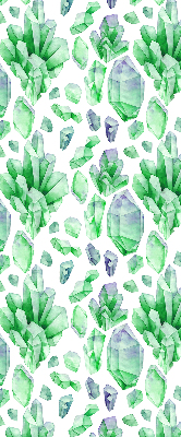 Store intérieur Cristaux verts