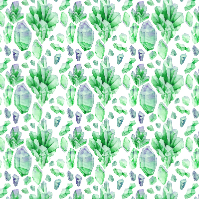 Store intérieur Cristaux verts