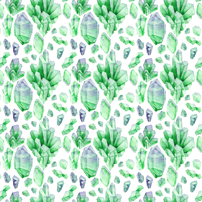 Store intérieur Cristaux verts