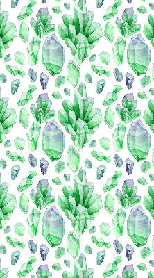 Store intérieur Cristaux verts