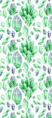 Store intérieur Cristaux verts