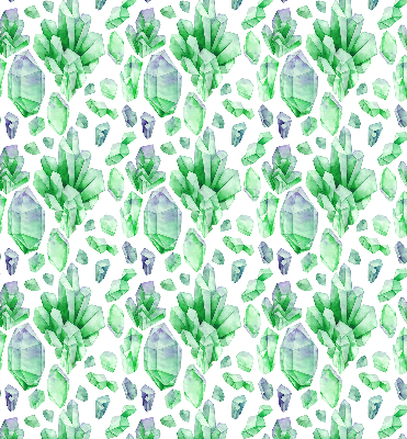 Store intérieur Cristaux verts