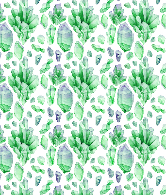 Store intérieur Cristaux verts