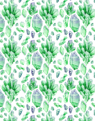 Store intérieur Cristaux verts