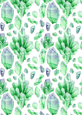 Store intérieur Cristaux verts