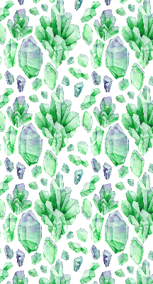 Store intérieur Cristaux verts