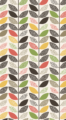 Store enrouleur Feuilles colorées