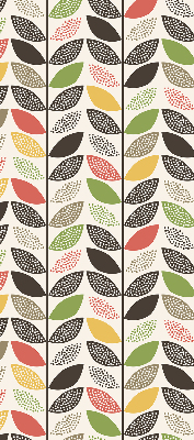 Store enrouleur Feuilles colorées