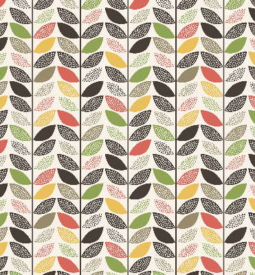 Store enrouleur Feuilles colorées