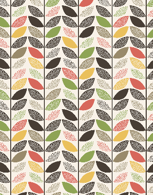 Store enrouleur Feuilles colorées