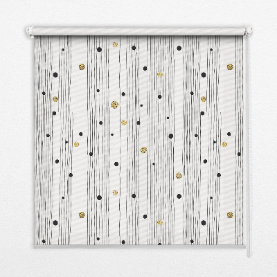 Store enrouleur Rayures et pois