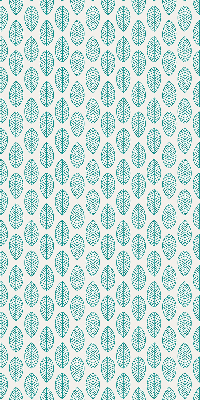 Store enrouleur Feuilles bleues