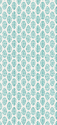 Store enrouleur Feuilles bleues