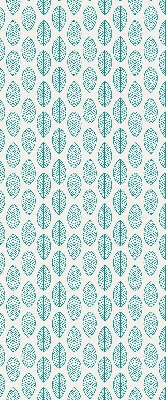 Store enrouleur Feuilles bleues