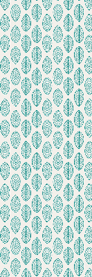 Store enrouleur Feuilles bleues